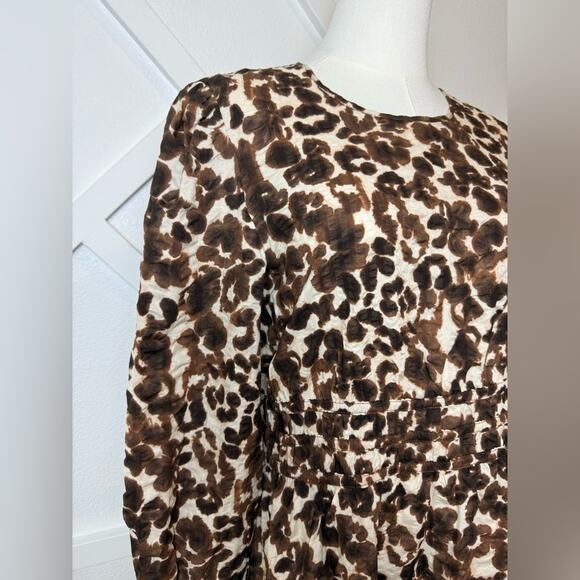 Baum und Pferdgarten Animal Print Arlette Fit-&-Flare Mini Dress Size EU 38 US 8 - Picture 5 of 14